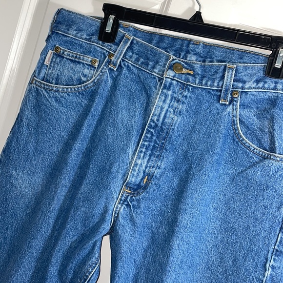 Carhartt Men’s Relaxed Fit Jeans 38 x 30 - Picture 3 of 8